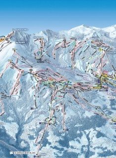 Plan des pistes / Skimap
